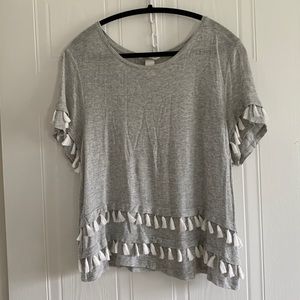 H&M Tassel T-shirt